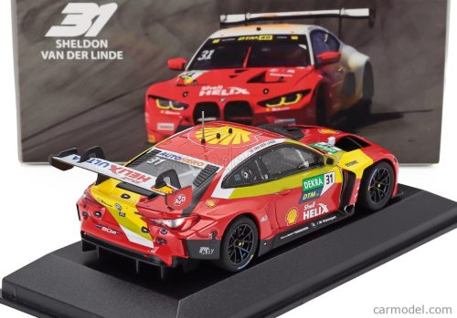 BMW  4-SERIES M4 GT3 TEAM SCHUBERT MOTORSPORT N 31 WINNER DTM RACE 3 & 4 LAUSITZRING CHAMPION 2022 SHELDON VAN DER LINDE  RED BLACK YELLOW