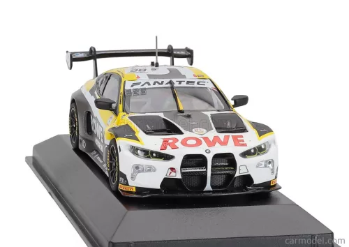 BMW  4-SERIES M4 GT3 TEAM ROWE RACING N 98 WINNER 24h SPA 2023 PHILIPP ENG - MARCO WITTMANN - NICK YELLOLY  WHITE GREY YELLOW
