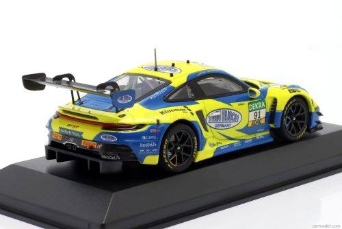 PORSCHE  911 992 GT3 R TEAM JOOS BY RACEmotion N 91 ADAC GT MASTERS 2023 FINN GEHRSITZ - SVEN MULLER  YELLOW BLUE