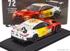 BMW  4-SERIES M4 GT3 3.0L TWIN TURBO TEAM BMW RMG N 72 3rd 24h NURBURGRING 2024 DAN HARPER - MAX HESSE - CHARLES WEERTS  RED YELLOW WHITE