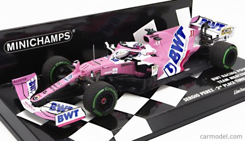MERCEDES BWT  F1  RP20 TEAM SPORTPESA RACING POINT N 11 2nd TURKISH GP 2020 SERGIO PEREZ  MATT PINK BLUE