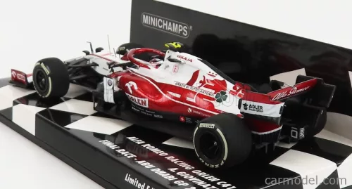 ALFA ROMEO  F1  C41 TEAM ORLEN RACING N 99 LAST RACE ABU DHABI GP 2021 ANTONIO GIOVINAZZI