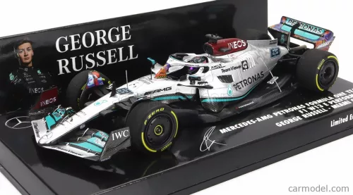 MERCEDES GP  F1 W13E TEAM MERCEDES-AMG PETRONAS F1 N 63 3rd MIAMI GP 2022 GEORGE RUSSEL  SILVER GREEN
