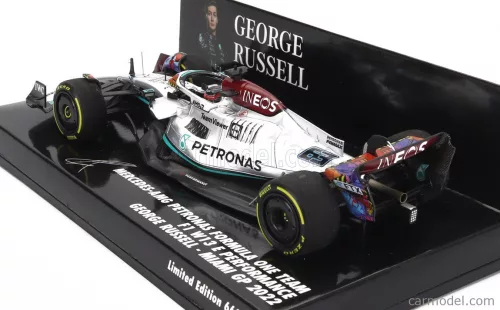 MERCEDES GP  F1 W13E TEAM MERCEDES-AMG PETRONAS F1 N 63 3rd MIAMI GP 2022 GEORGE RUSSEL  SILVER GREEN