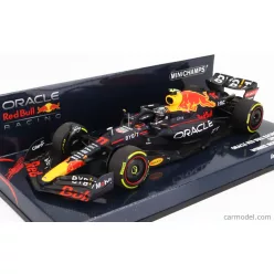   RED BULL  F1  RB18 TEAM ORACLE RED BULL RACING N 11 WINNER MONACO GP 2022 SERGIO PEREZ  MATT BLUE YELLOW RED