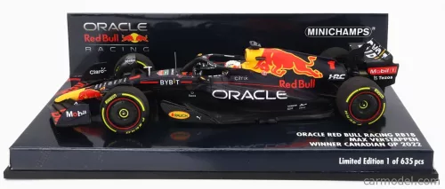 RED BULL  F1  RB18 TEAM ORACLE RED BULL RACING N 1 WINNER CANADIAN GP WORLD CHAMPION 2022 MAX VERSTAPPEN