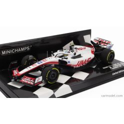   HAAS  F1  VF-22 FERRARI TEAM HAAS N 47 CANADA GP 2022 MICK SCHUMACHER  WHITE BLACK RED