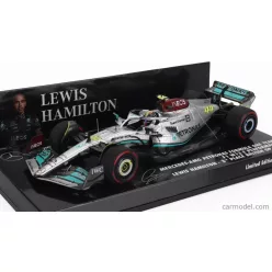   MERCEDES GP  F1 W13E TEAM MERCEDES-AMG PETRONAS F1 N 44 3rd SILVERSTONE BRITISH GP 2022 LEWIS HAMILTON  SILVER GREEN