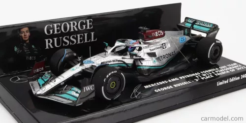 MERCEDES GP  F1 W13E TEAM MERCEDES-AMG PETRONAS F1 N 63 3rd FRANCE GP 2022 GEORGE RUSSEL  SILVER GREEN