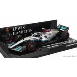   MERCEDES GP  F1 W13E TEAM MERCEDES-AMG PETRONAS F1 N 44 2nd HUNGARIAN GP 2022 LEWIS HAMILTON  SILVER GREEN
