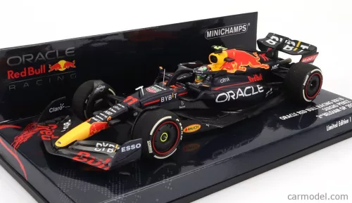 RED BULL  F1  RB18 TEAM ORACLE RED BULL RACING N 11 2nd BELGIUM GP 2022 SERGIO PEREZ  MATT BLUE YELLOW RED