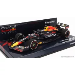   RED BULL  F1  RB18 TEAM ORACLE RED BULL RACING N 1 WINNER AUSTIN USA GP WORLD CHAMPION 2022 MAX VERSTAPPEN  MATT BLUE YELLOW RED