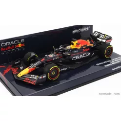   RED BULL  F1  RB18 TEAM ORACLE RED BULL RACING N 1 WINNER MEXICO GP WORLD CHAMPION 2022 MAX VERSTAPPEN  MATT BLUE YELLOW RED