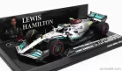 MERCEDES GP  F1 W13E TEAM MERCEDES-AMG PETRONAS F1 N 44 2nd BRAZILIAN GP 2022 LEWIS HAMILTON  SILVER GREEN