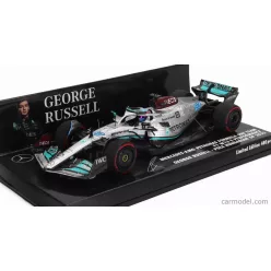   MERCEDES GP  F1 W13E TEAM MERCEDES-AMG PETRONAS F1 N 63 POLE POSITION HUNGARIAN GP 2022 GEORGE RUSSEL  SILVER GREEN
