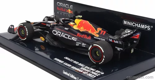 RED BULL F1 RB19 TEAM ORACLE RED BULL RACING N 11 WINNER SAUDI ARABIAN GP 2023 SERGIO PEREZ