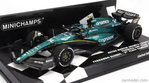 ASTON MARTIN - F1 AMR23 TEAM ARAMCO COGNIZANT N 14 3rd BAHRAIN GP 2023 FERNANDO ALONSO