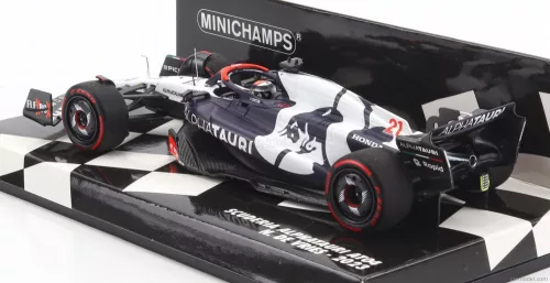 ALPHA TAURI  F1  AT04 TEAM ALPHA TAURI N 21 SEASON 2023 NYCK DE VRIES  BLUE WHITE