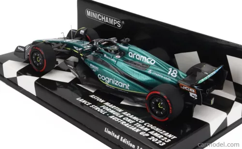 ASTON MARTIN  F1  AMR23 TEAM ARAMCO COGNIZANT N 18 AUSTRALIAN GP 2023 LANCE STROLL  GREEN