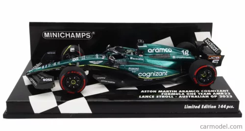 ASTON MARTIN  F1  AMR23 TEAM ARAMCO COGNIZANT N 18 AUSTRALIAN GP 2023 LANCE STROLL  GREEN