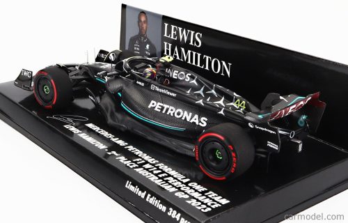 MERCEDES GP  F1 W14 TEAM MERCEDES-AMG PETRONAS FORMULA ONE N 44 2nd AUSTRALIAN GP 2023 LEWIS HAMILTON  MATT BLACK
