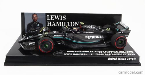 MERCEDES GP  F1 W14 TEAM MERCEDES-AMG PETRONAS FORMULA ONE N 44 2nd AUSTRALIAN GP 2023 LEWIS HAMILTON  MATT BLACK