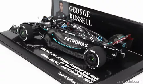 MERCEDES GP  F1 W14 TEAM MERCEDES-AMG PETRONAS FORMULA ONE N 63 AUSTRALIAN GP 2023 GEORGE RUSSEL  MATT BLACK