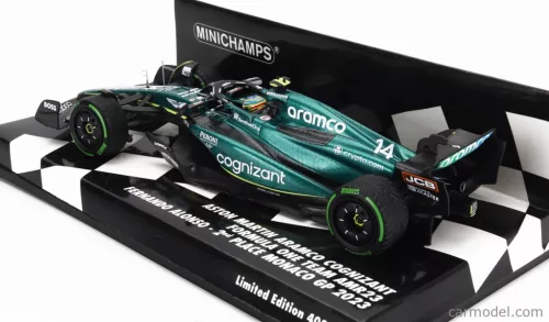 ASTON MARTIN  F1  AMR23 TEAM ARAMCO COGNIZANT N 14 2nd MONACO GP 2023 FERNANDO ALONSO  GREEN