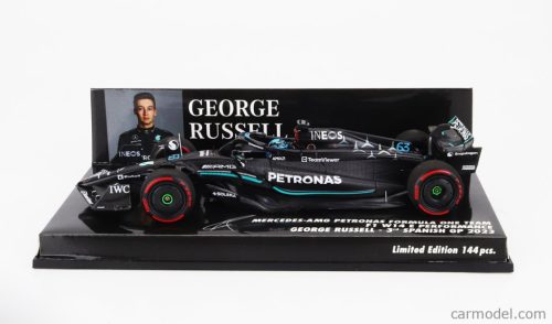 MERCEDES GP  F1 W14 TEAM MERCEDES-AMG PETRONAS FORMULA ONE N 63 3rd SPAIN GP 2023 GEORGE RUSSELL  MATT BLACK