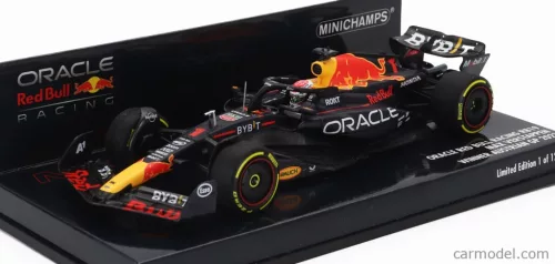 RED BULL  F1  RB19 TEAM ORACLE RED BULL RACING N 1 WORLD CHAMPION WINNER AUSTRIAN GP 2023 MAX VERSTAPPEN  MATT BLUE