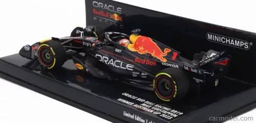 RED BULL  F1  RB19 TEAM ORACLE RED BULL RACING N 1 WORLD CHAMPION WINNER AUSTRIAN GP 2023 MAX VERSTAPPEN  MATT BLUE