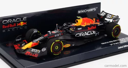 RED BULL  F1  RB19 TEAM ORACLE RED BULL RACING N 11 2nd MONZA ITALY GP 2023 SERGIO PEREZ  MATT BLUE