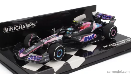 ALPINE  F1  A524 TEAM BWT ALPINE N 10 SEASON 2024 PIERRE GASLY  BLACK BLUE PINK
