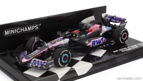 ALPINE  F1  A524 TEAM BWT ALPINE N 31 SEASON 2024 ESTEBAN OCON  BLACK BLUE PINK