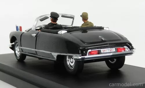 CITROEN  DS CABRIOLET WITH FIGURE GENERAL DE GAULLE 1959
