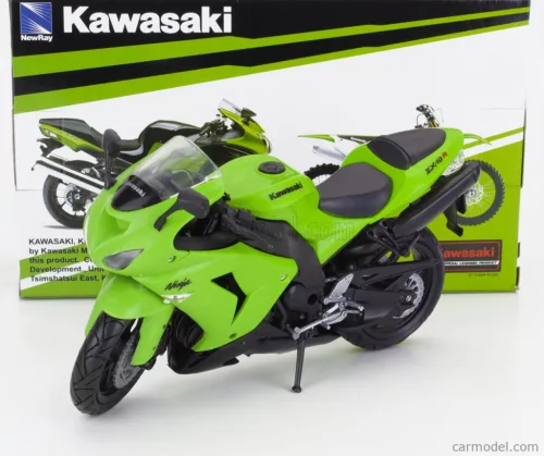 KAWASAKI  NINJA ZX-10R 2006  GREEN BLACK