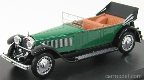 BUGATTI  41 ROYALE TORPEDO OPEN 1928  GREEN BLACK