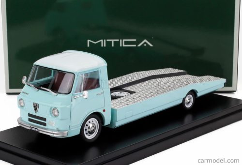 ALFA ROMEO  A12 (F12) CARRO ATTREZZI PRIMA SERIE 1967 - TOW TRUCK - ABSCHLEPPWAGEN - DEPANNEUSE  LIGHT BLUE WHITE
