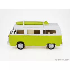 VOLKSWAGEN  T2b CAMPER VAN 1962  LIGHT GREEN WHITE