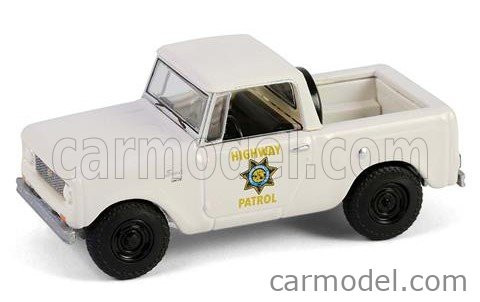 HARVESTER  SCOUT HALF CALIFORNIA HIGHWAY PATROL 1964  WHITE