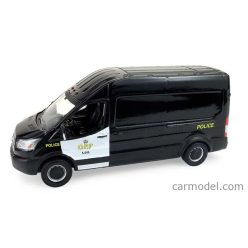 FORD ENGLAND  TRANSIT VAN NTARIO POLICE 2015  BLACK WHITE