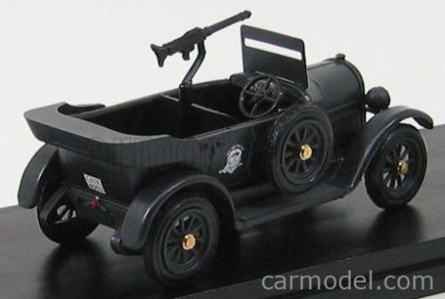 FIAT  501 OPEN REPUBBLICA DI SALO' - ME NE FREGO 1944  MATT BLACK