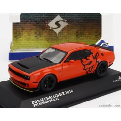 DODGE  CHALLENGER SRT DEMON V8 6-2L COUPE 2018  ORANGE BLACK