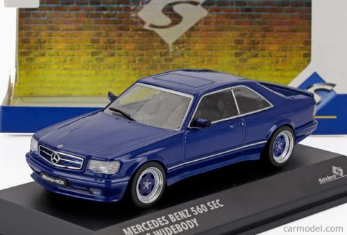 MERCEDES BENZ  S-CLASS 560SEC AMG (C126) WIDE BODY 1990  PEARL BLUE