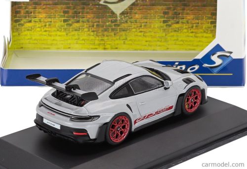 PORSCHE  911 992 GT3 RS COUPE 2023  SILVER RED