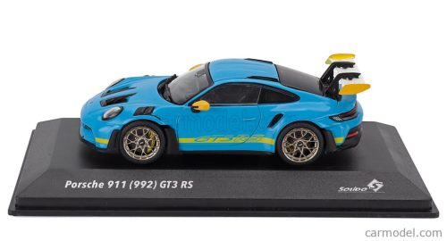 PORSCHE  911 992 GT3 RS COUPE TRIBUTE 24h DAYTONA 2023  LIGHT BLUE YELLOW