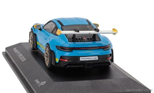 PORSCHE  911 992 GT3 RS COUPE TRIBUTE 24h DAYTONA 2023  LIGHT BLUE YELLOW