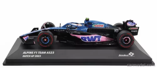 ALPINE  F1  A523 TEAM BWT ALPINE N 10 3rd DUTCH GP 2023 PIERRE GASLY  BLUE PINK