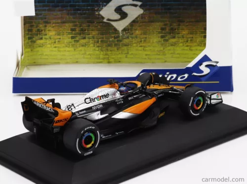 McLAREN  F1  MCL60 TEAM McLAREN N 81 4th BRITISH GP 2023 OSCAR PIASTRI  ORANGE BLACK