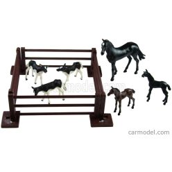 ACCESSORIES  SET BABY ANIMAL WITH HORSE AND HURDLE  VARIOUS